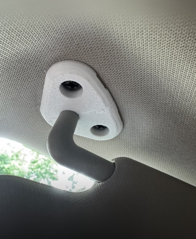 Subaru Crosstrek Visor Pivot 2019+ 3d model