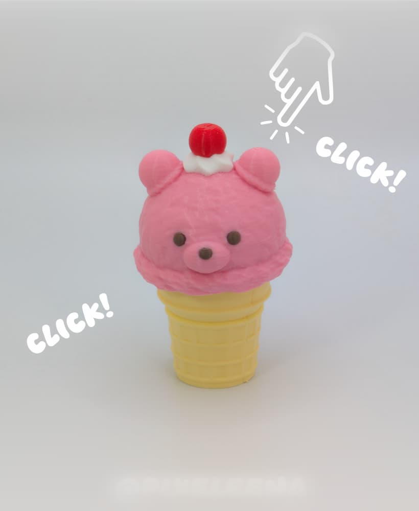 Bear Ice Cream Clicker 3d model