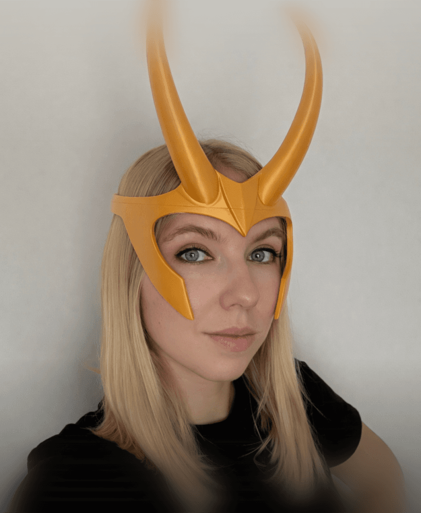 Loki Crown - God of Mischief Headpiece 3d model