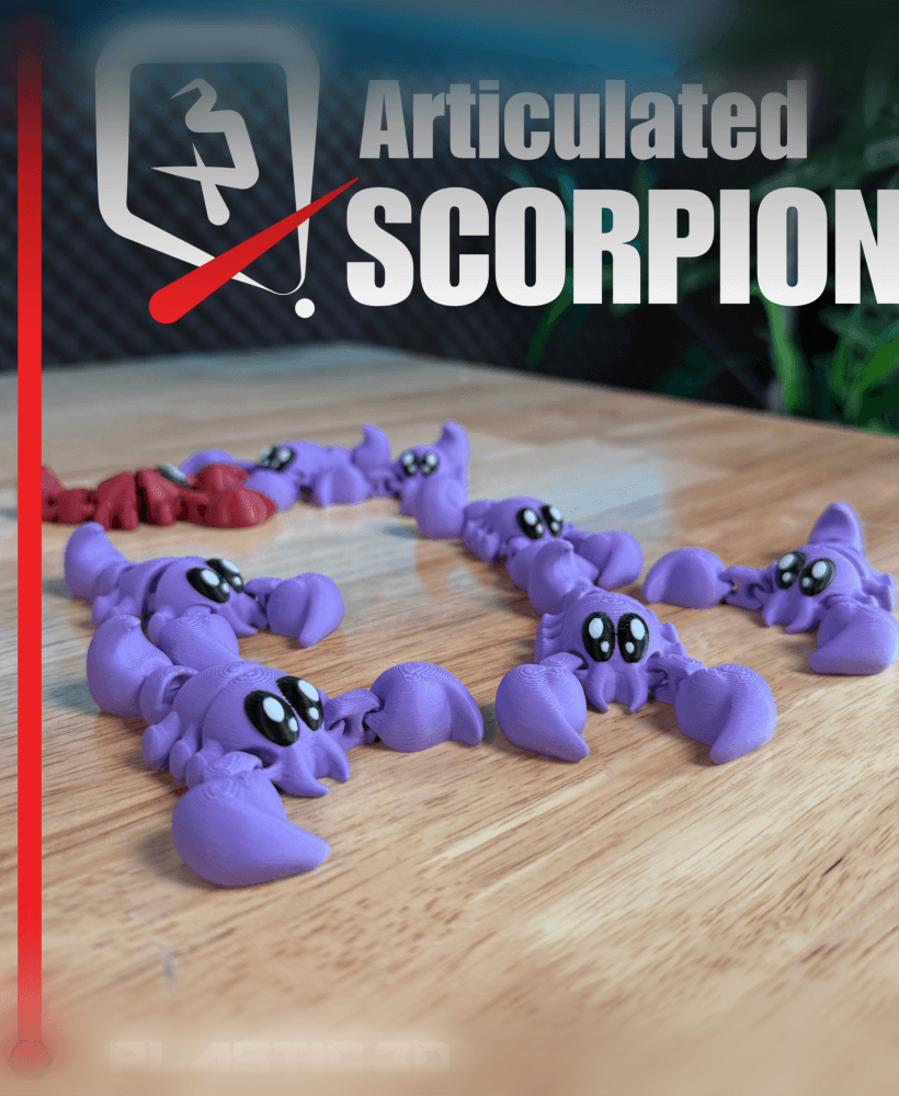 Articulated Scorpion 3d model