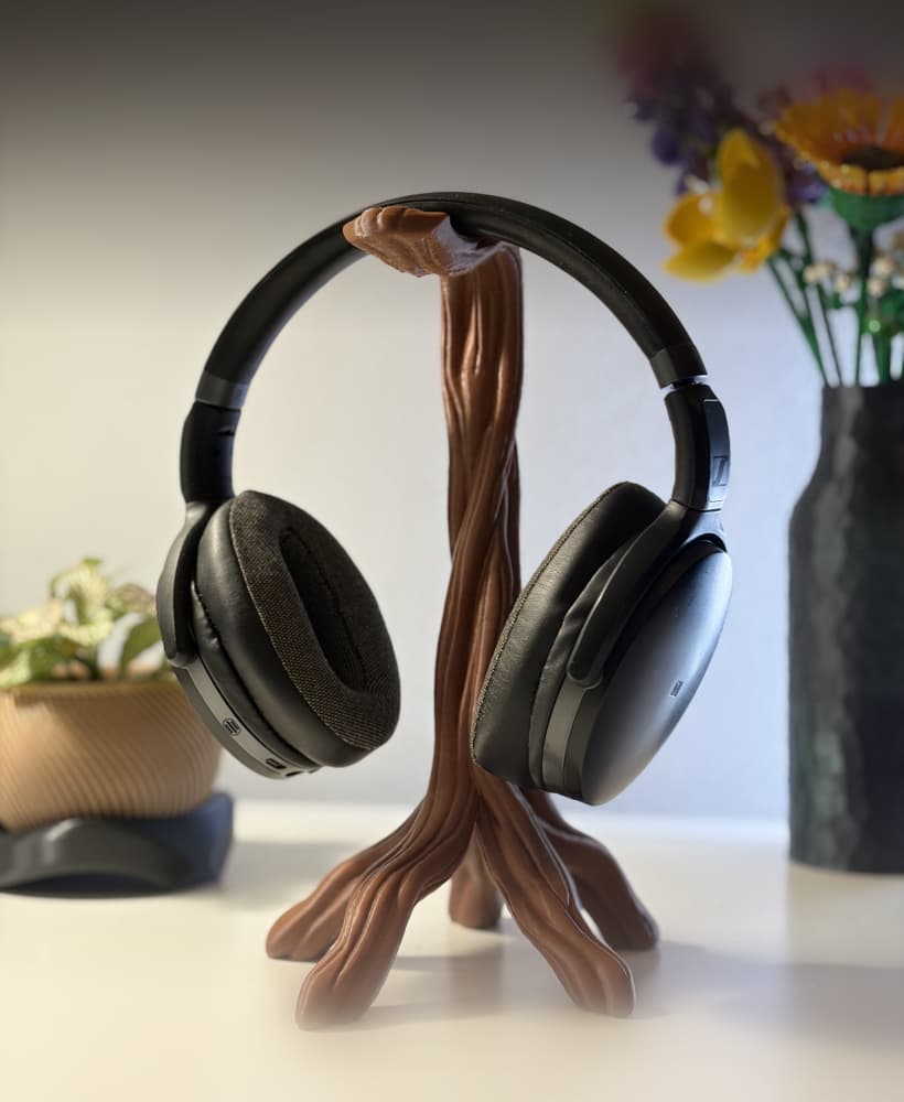 Branch for hanging headphones 3d model