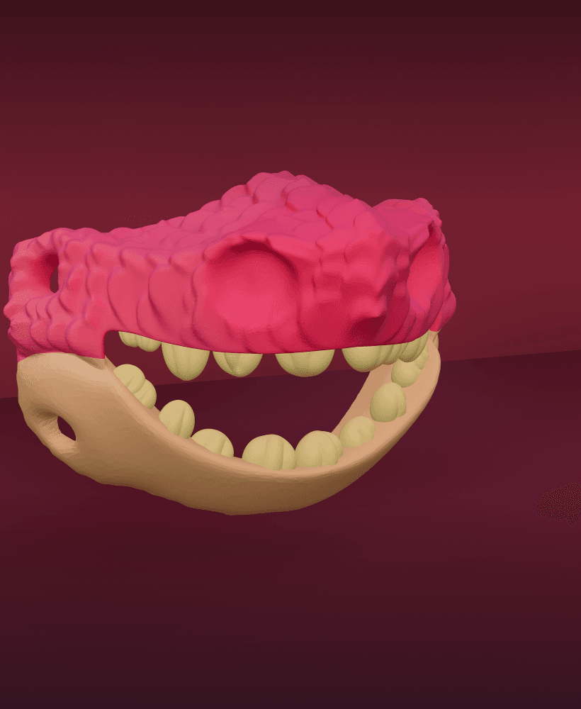 Dragon mask! 3d model