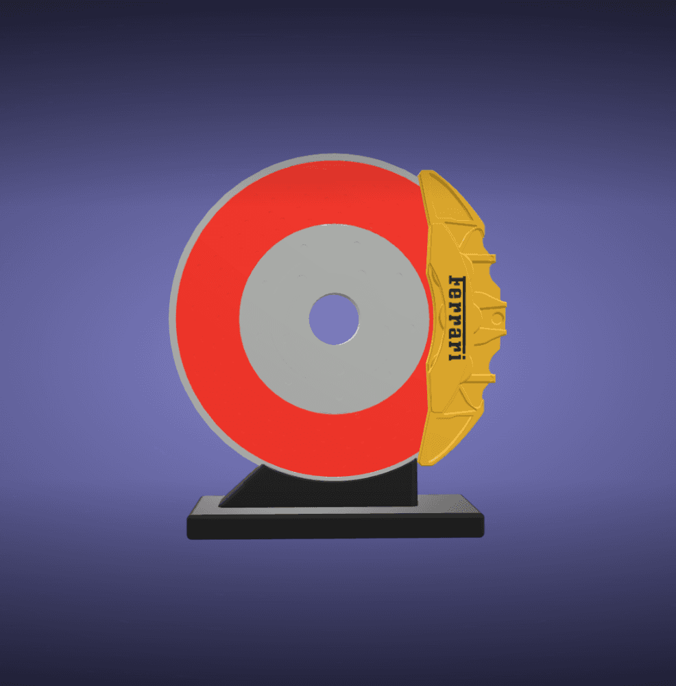 Ferrari Brakes Lamp 3d model
