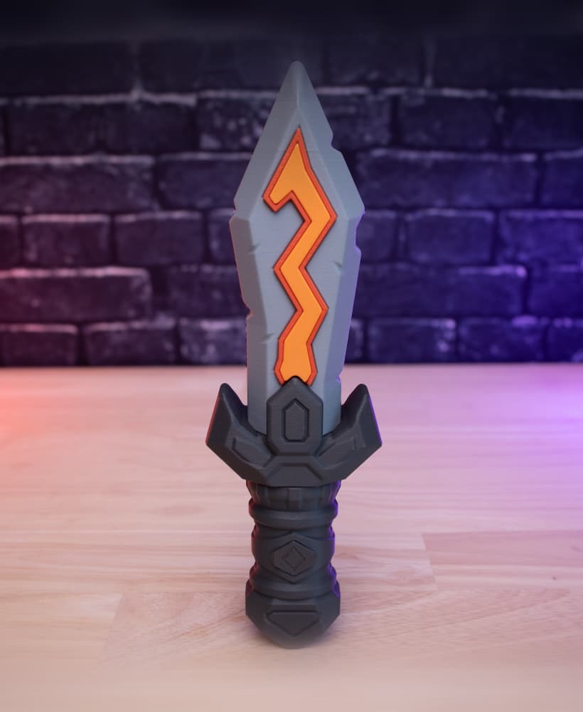 Emberfang - Dagger Prop Kit | No Supports, No AMS, No Glue 3d model