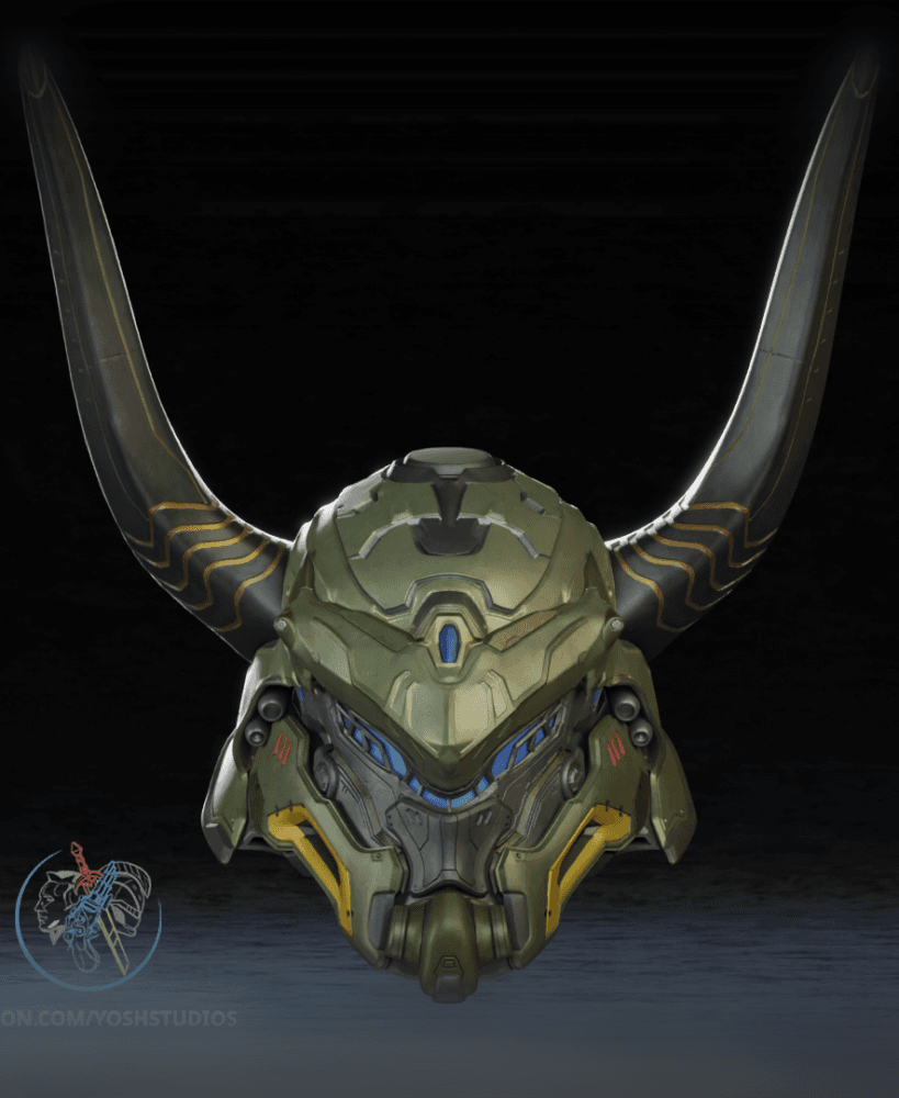 Atlas Helmet 3D Printer STL File 3d model