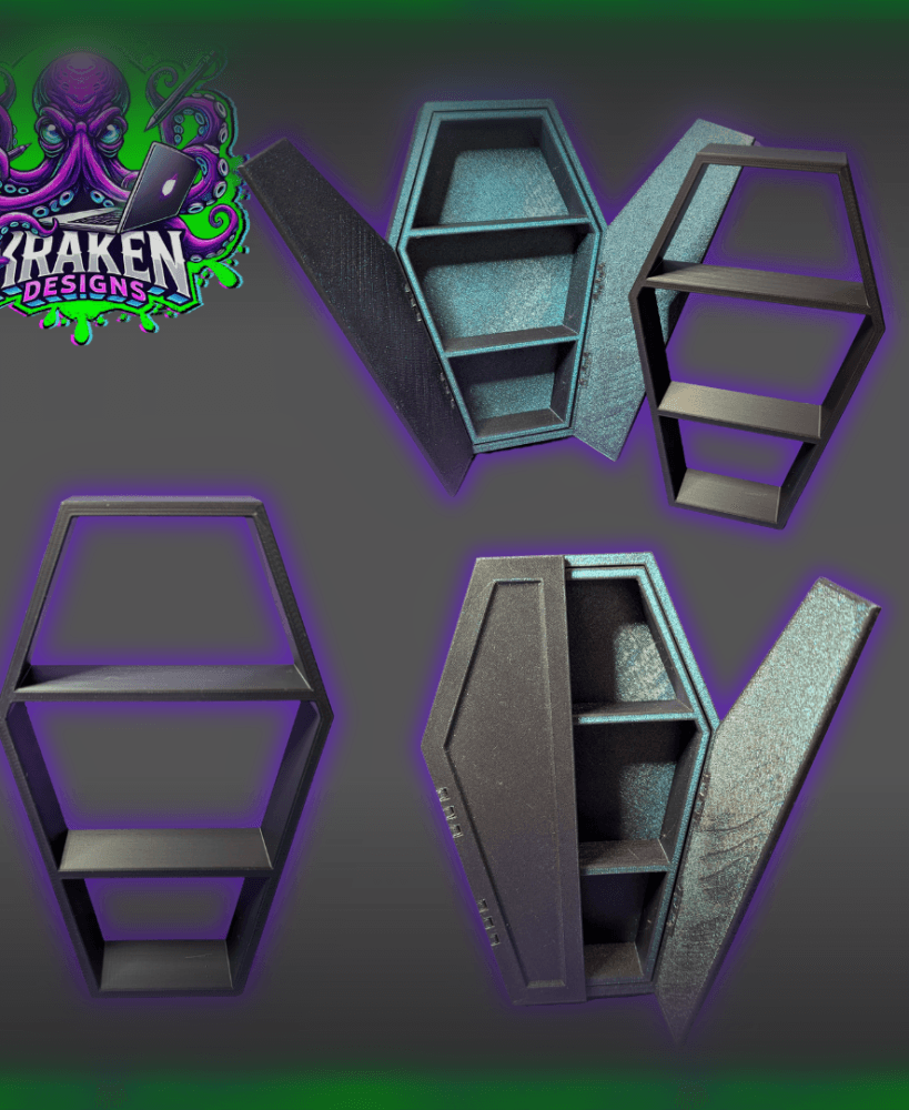 Coffin Cabinet 3d model