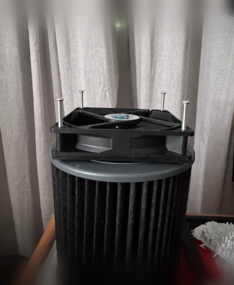DIY Air Purifier 3d model