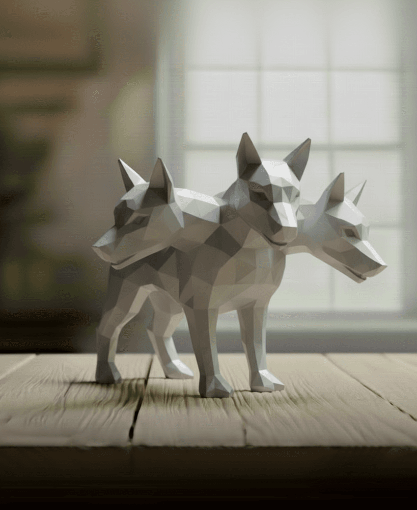 CERBERUS LOWPOLY 3d model