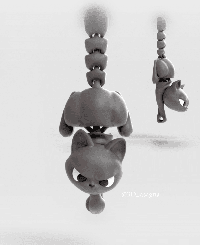 3DL Flexi Kittens 3d model
