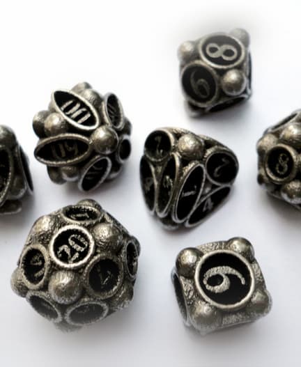 Spore Dice Set with Decader 3d model