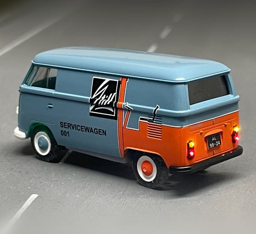 Chassis VW T1 56-67 RC Wiking 3d model