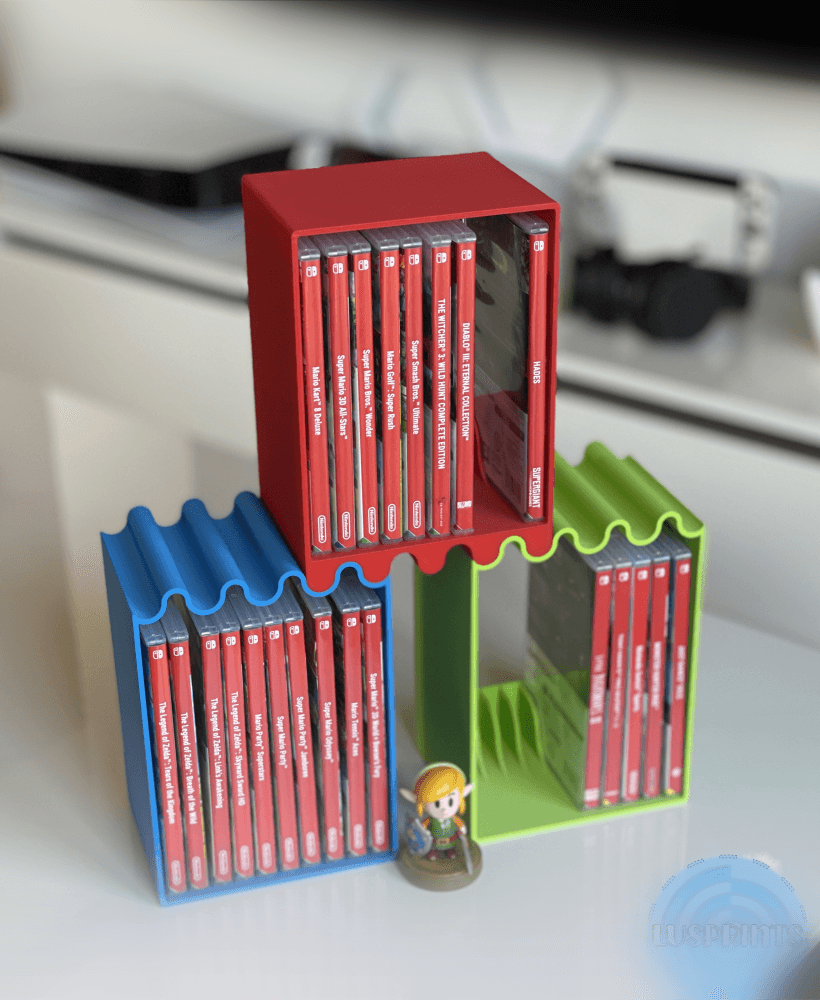 Nintendo Switch Game Shelf! 3d model