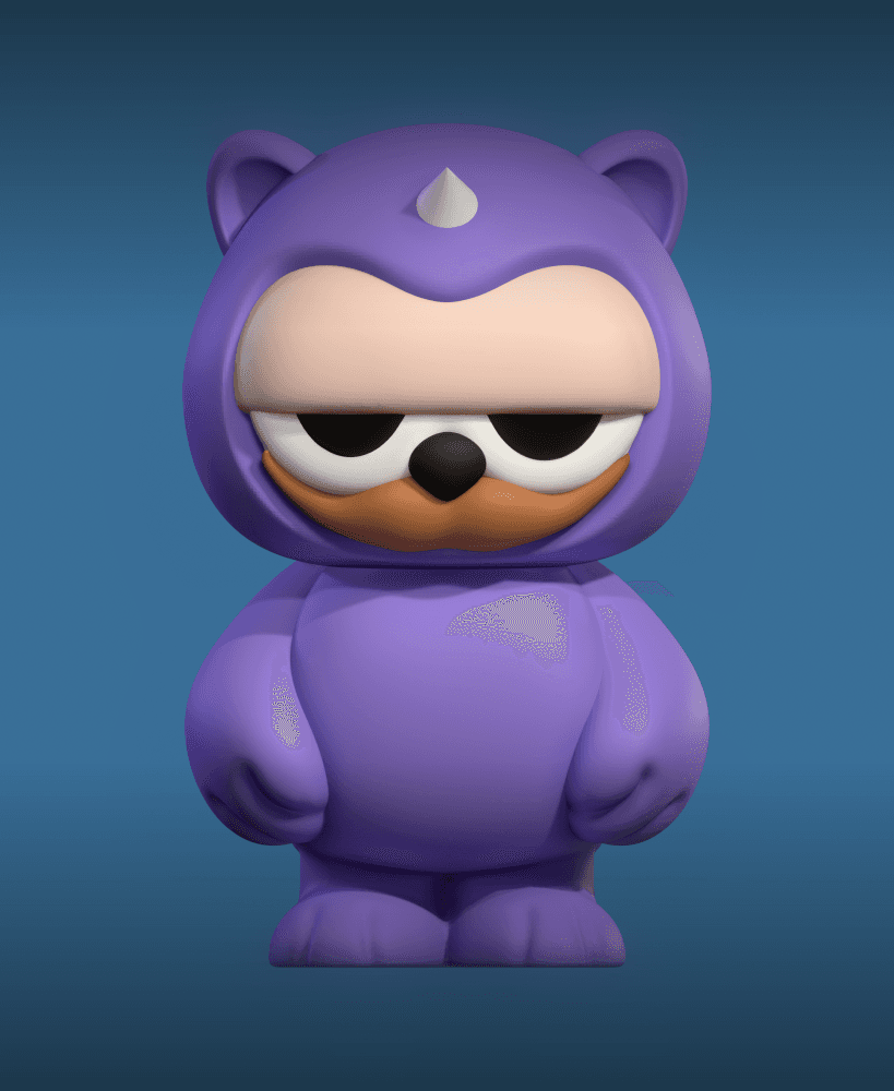Tiredebear.stl 3d model