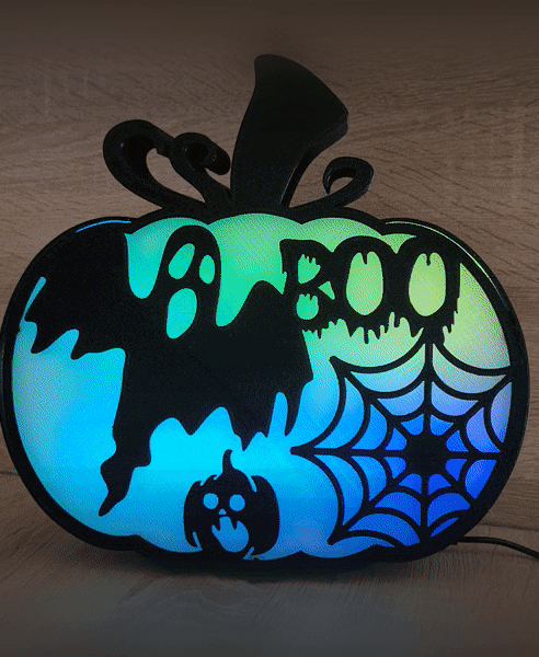 HALLOWEEN PUMPKIN LED LAMP 3d model