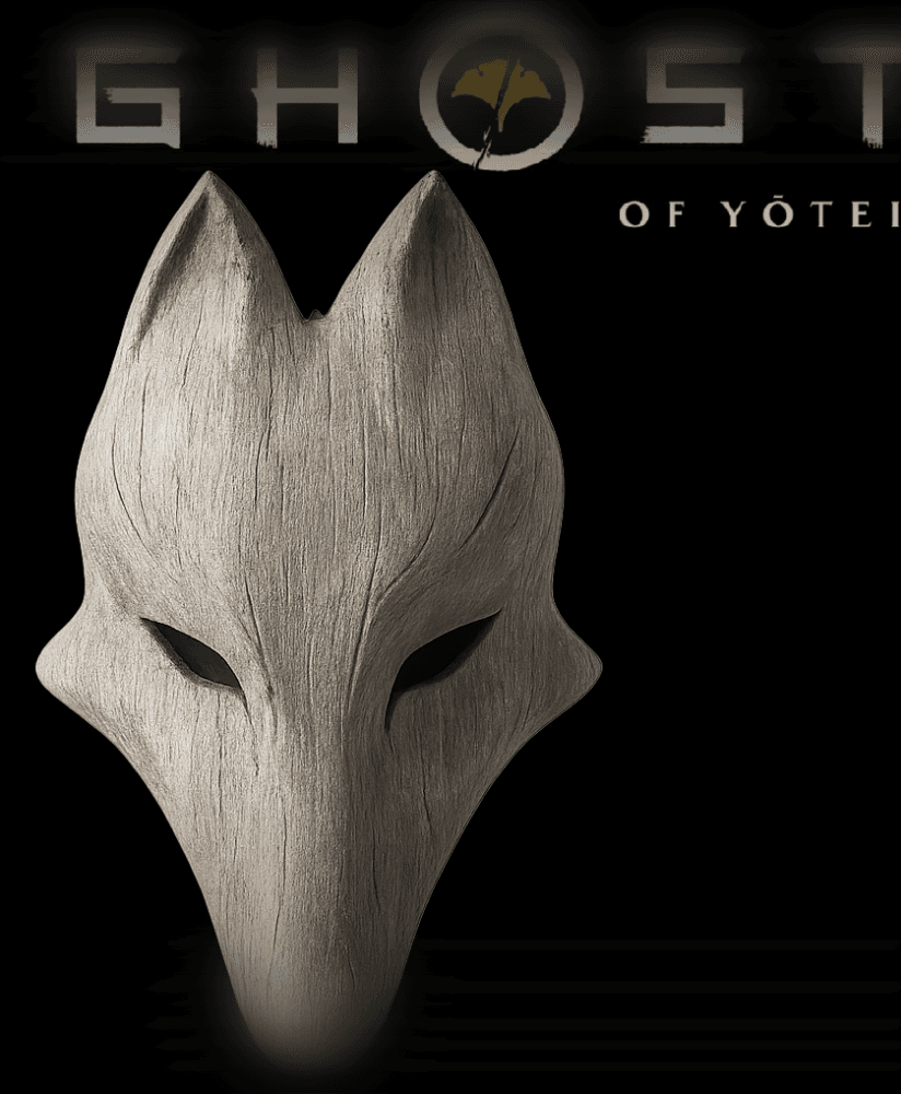 GHOST OF YOTEI SIX KITSUNE MASK life size cosplay - Fan Art 3d model