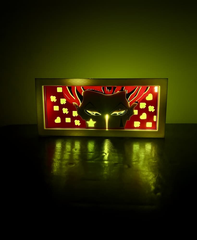 X Hunter X Hisoka - LED Lightbox - NO AMS NEEDED 3d model