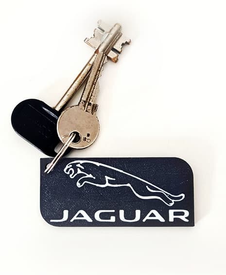 Keychain: Jaguar I 3d model