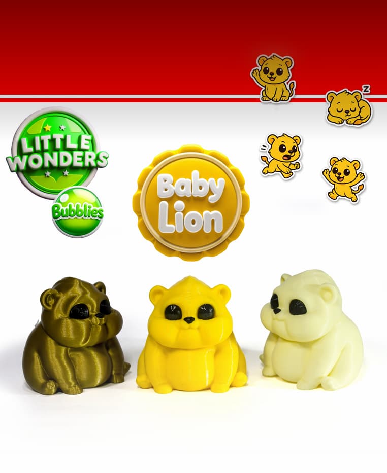Baby Lion 3d model