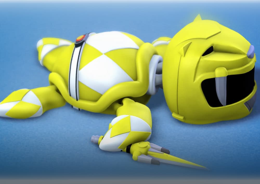 Super Turtle Yellow Ranger 3d model