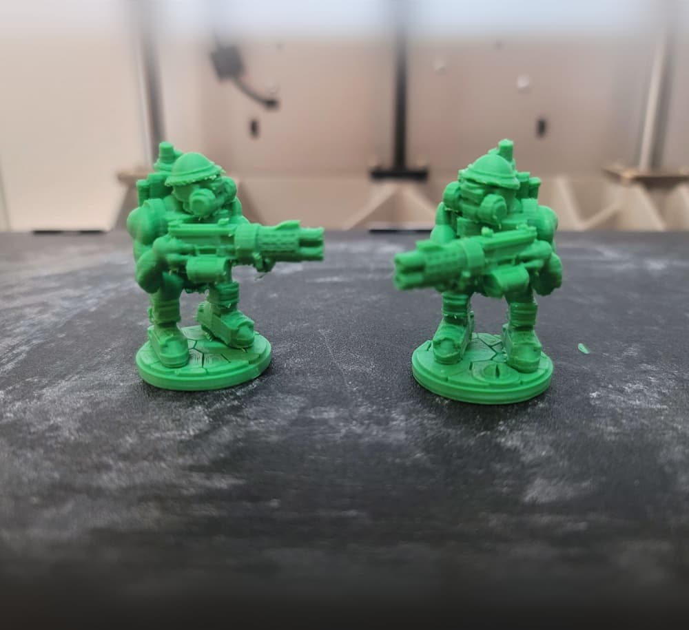 FHW Zorblin Space Orc Medium Armour w/ Plasma Repeater 3d model
