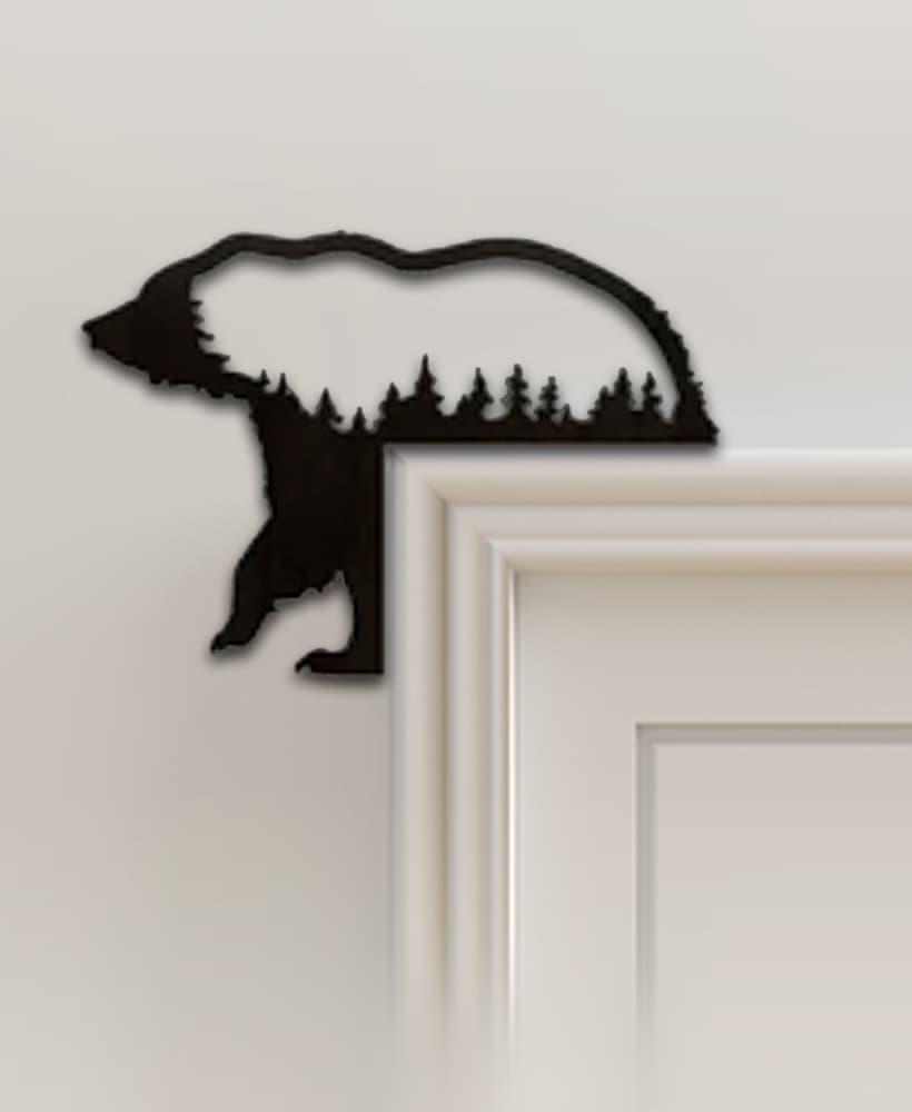 Bear Door Corner Decor 3d model