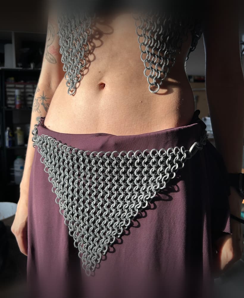 Chainmail Lingerie Bottom 3d model