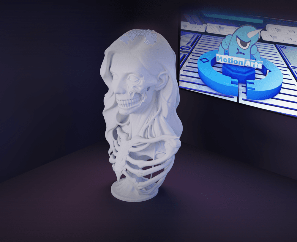 Zumbi Feminina .stl 3d model