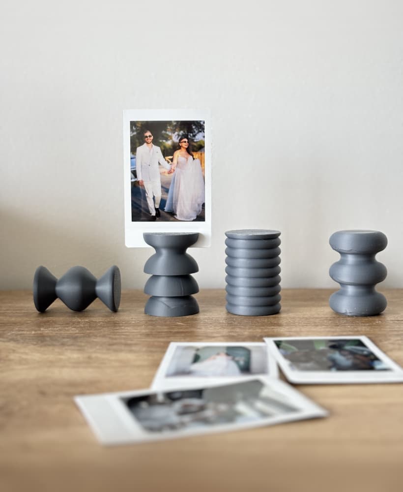 TOTEM | Tidbits – Set of 4 Mini Photo & Card Stands, instax frames holder 3d model