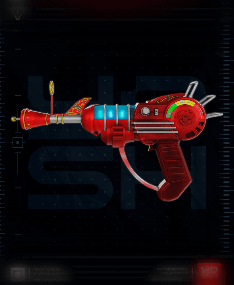 COD Ray Gun 3D Printer STL file 3d model