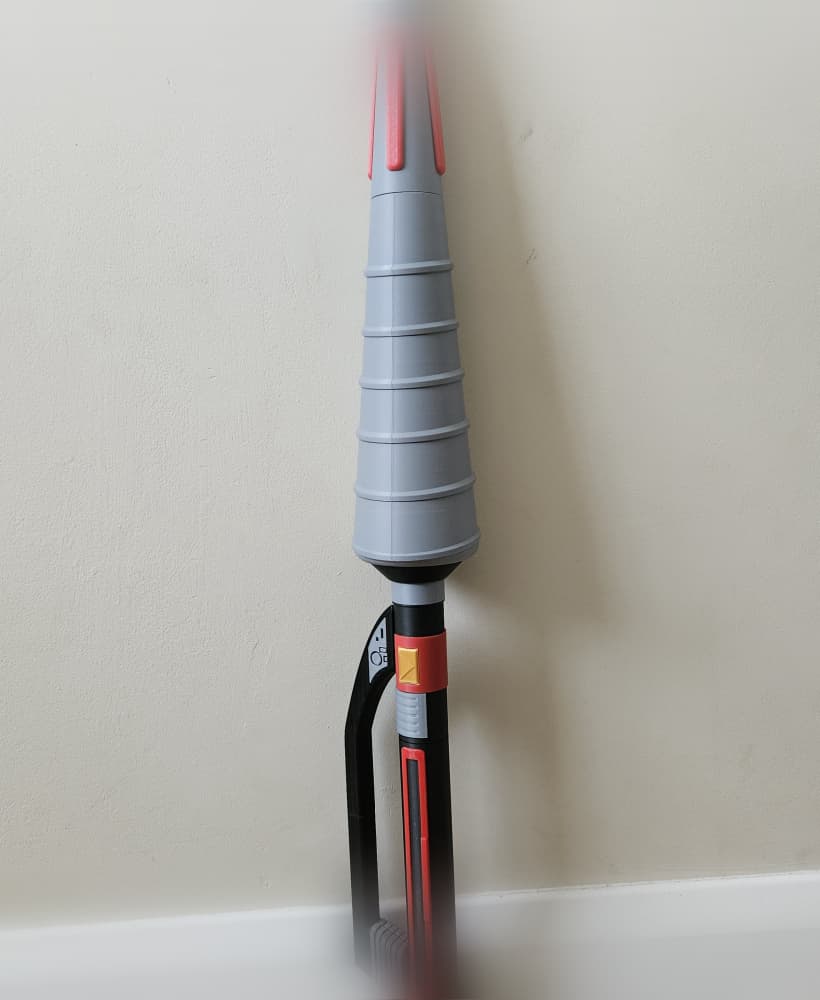 Power Rangers in Space - Red Ranger Spiral Saber 3d model