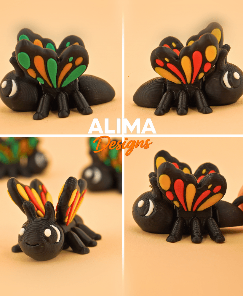 Tiny Butterfly 3d model