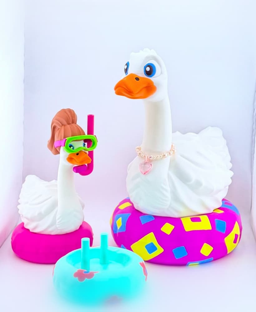 Floatie Goose Gear for Porch Goose 3d model