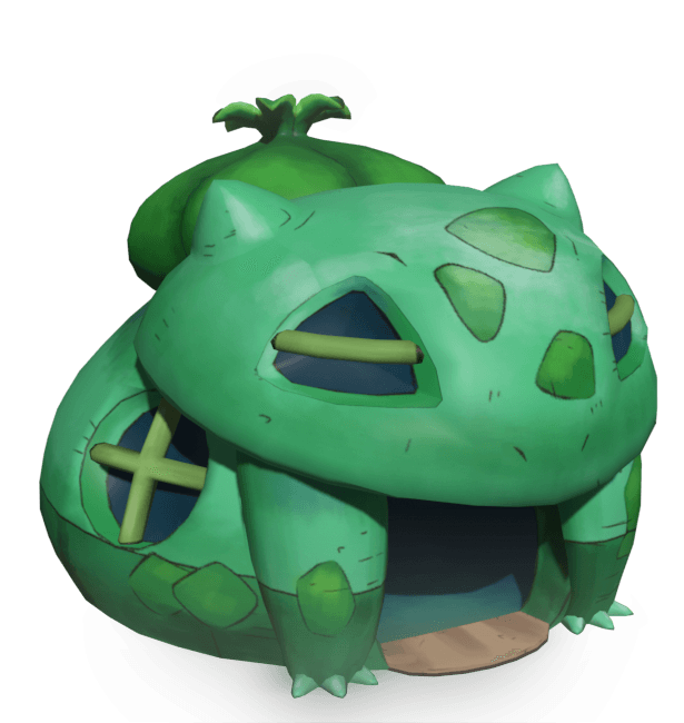 Bulbasaur House 3d model