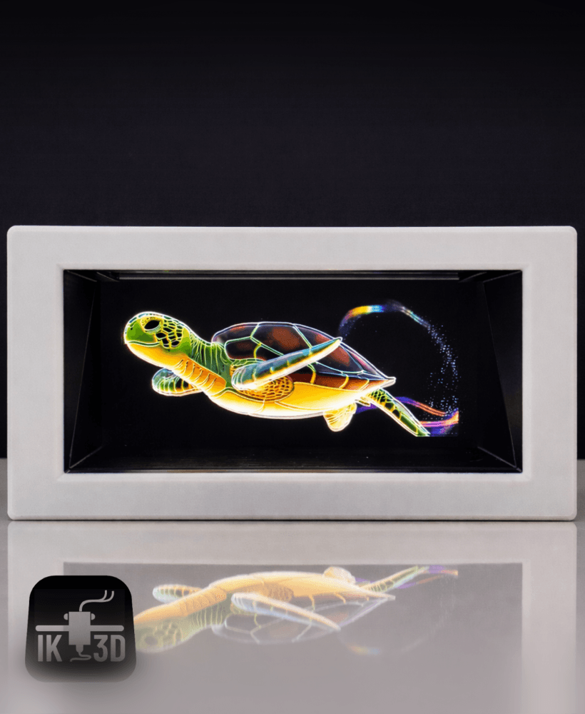 Hologram Ilusion Box / No Supports 3d model