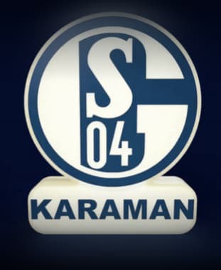 F.C. Schalke 04 Sign – LED Strip Compatible 3d model
