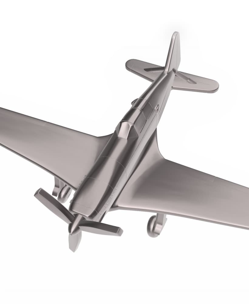 Morane-Saulnier MS-406 3d model