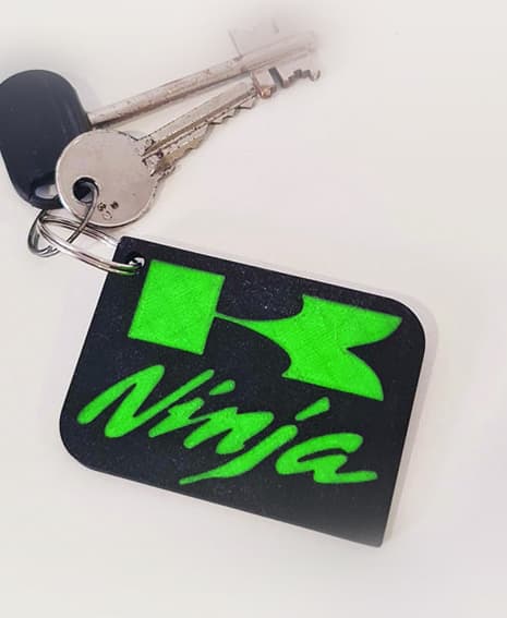 Keychain: Kawasaki III 3d model