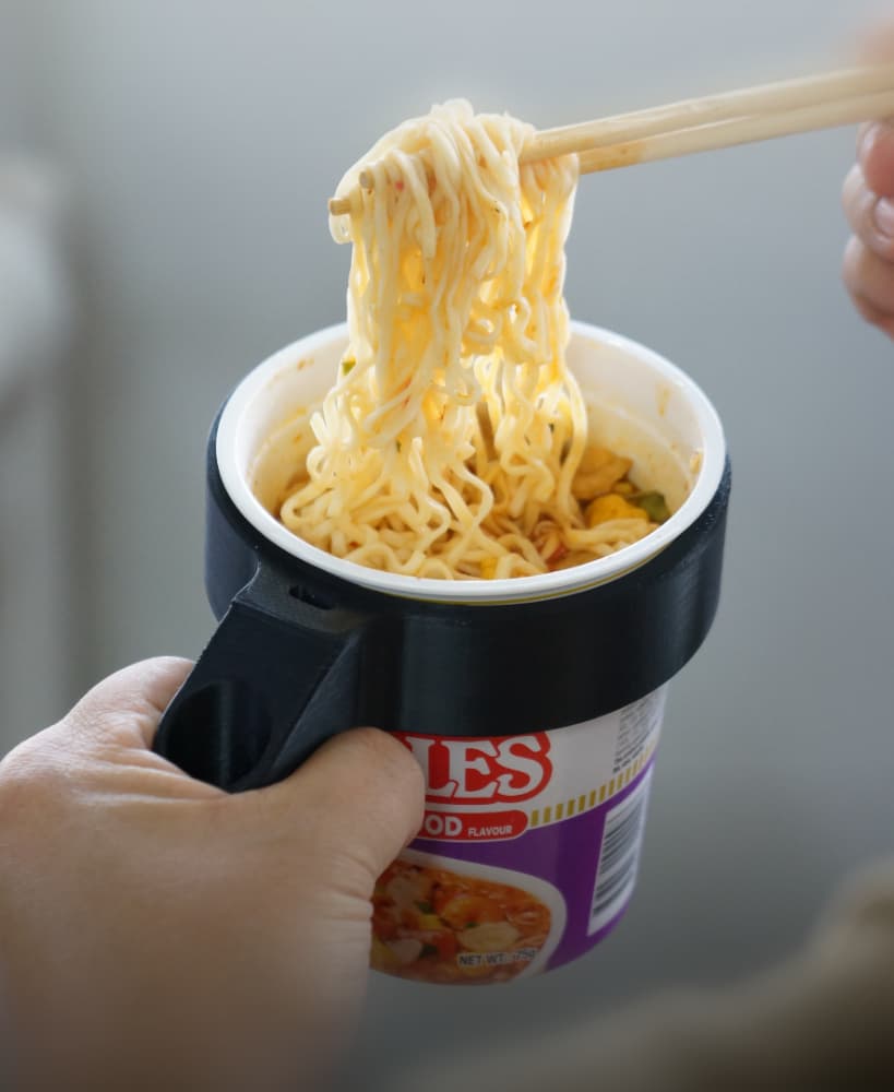 Nissin Cup Noodle Holder 3d model