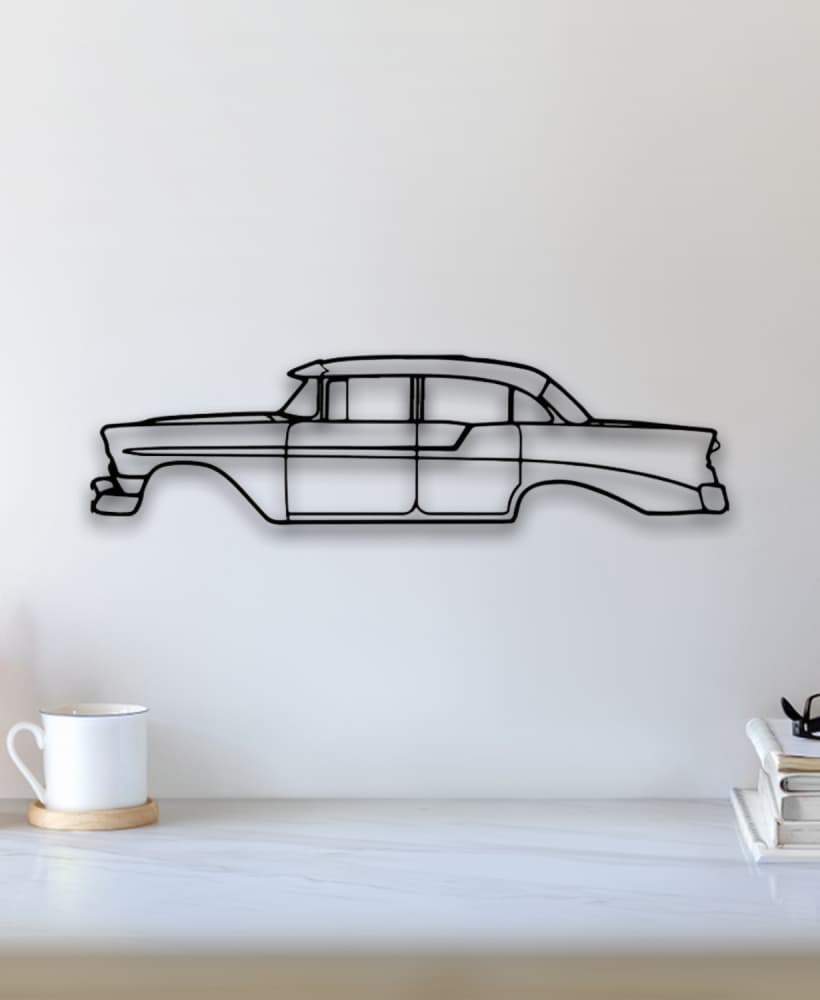 1955 Chevy Wall Art 3d model