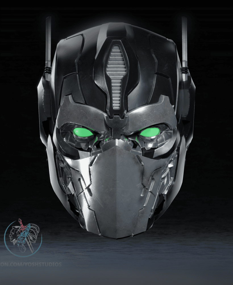 Optimus Primal Helmet 3D Printer File STL 3d model