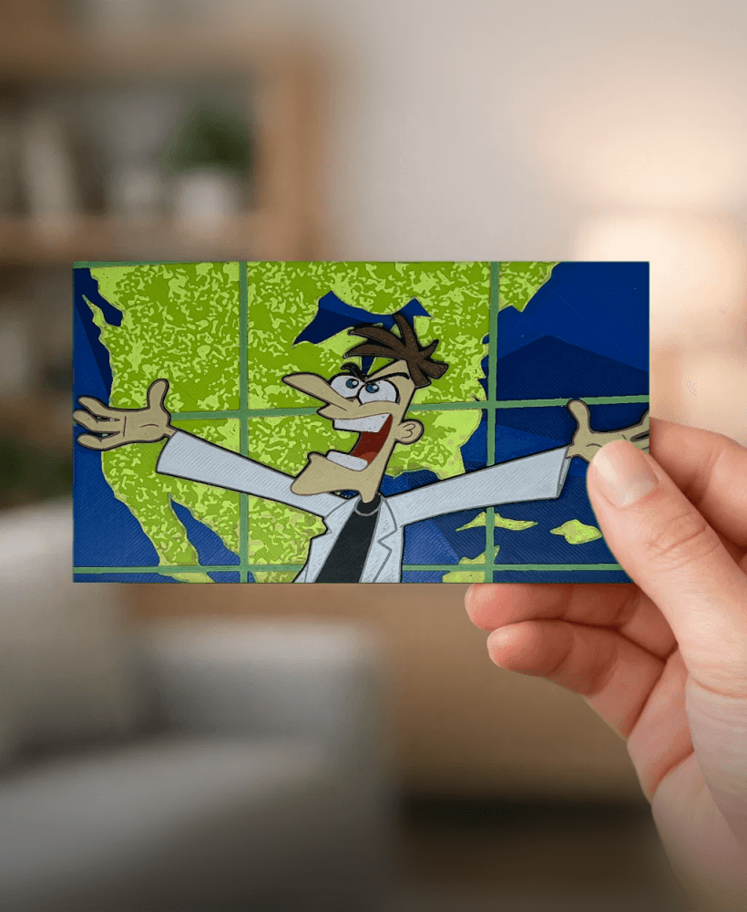 Dr. Doofenshmirtz – Evil Schemes 3d model