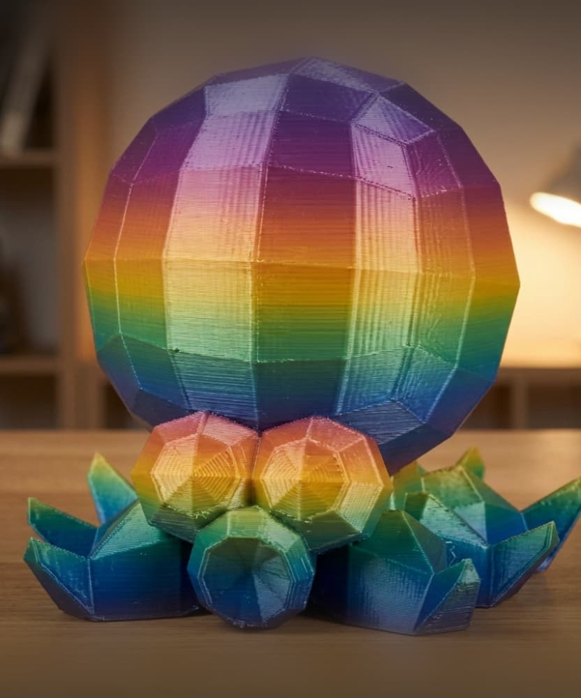 LOW POLY OCTOROK OCTOPUS 3d model