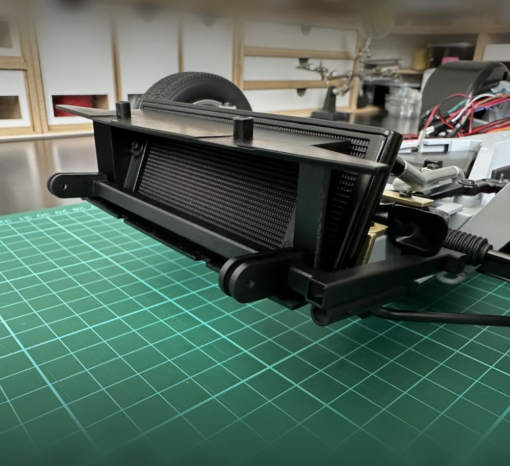 1:8 BTTF DeLorean Towbar 3d model
