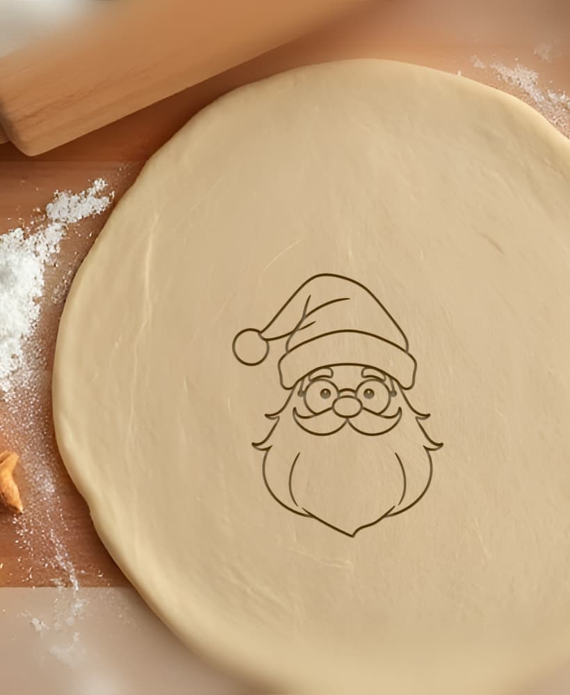 Noel Cookie Cutter, Biscuit Cutter 3d model