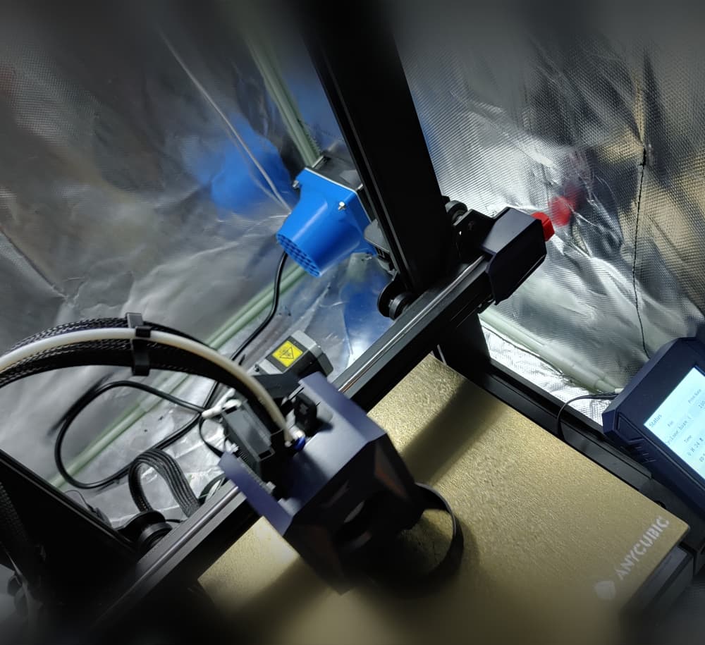 Fan intake for YOOPAI printer enclosure 3d model
