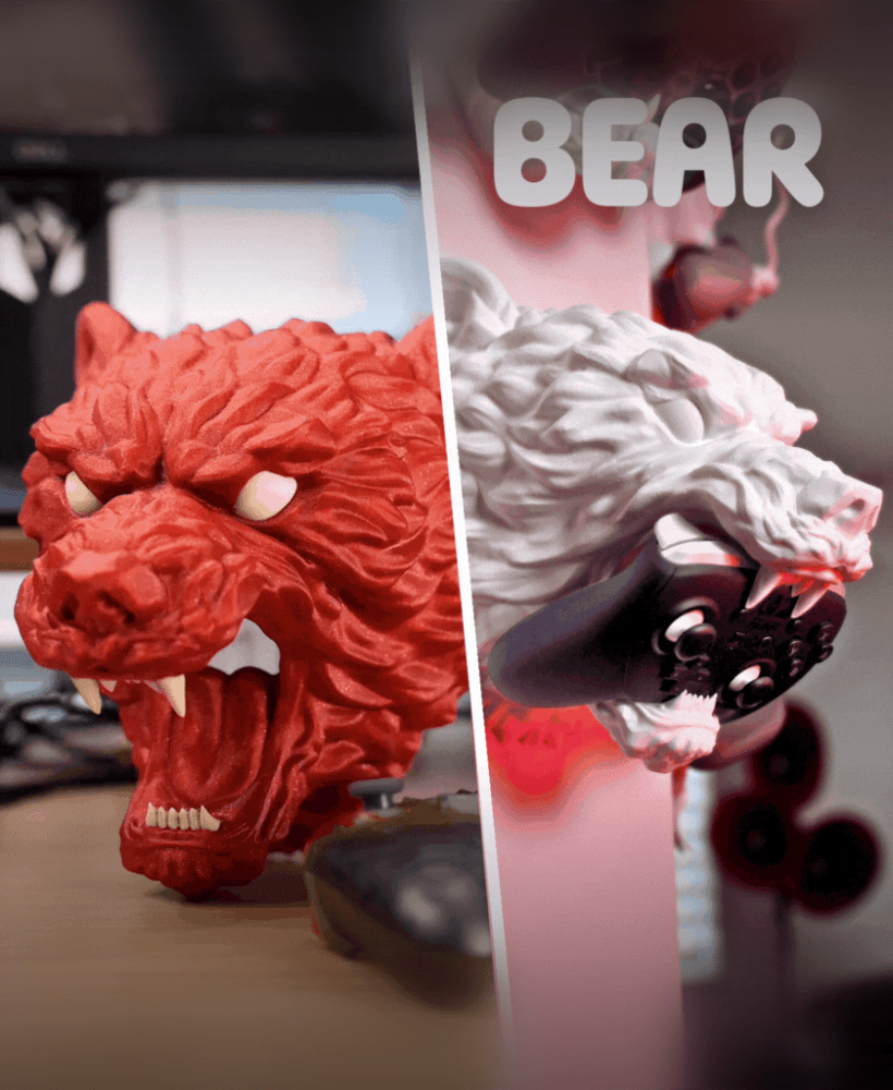Controller_Bear_SingleColor_Holoprops.3mf 3d model