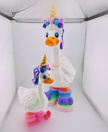 Unicorn Goose Gear for Porch Goose 3d model
