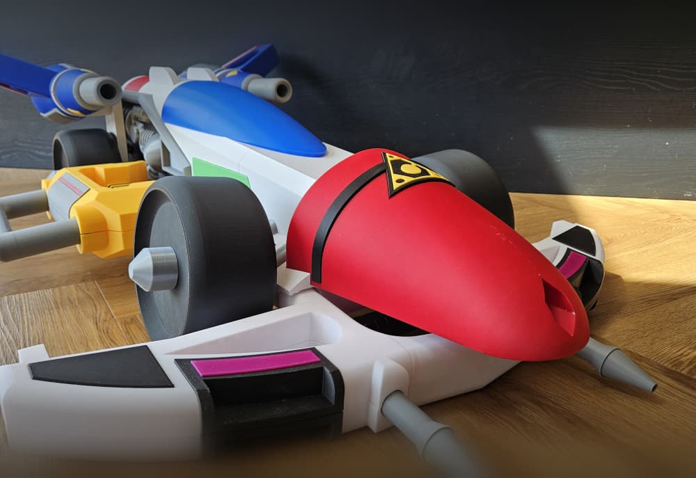Power Ranger Turbo - Turbo R.A.M (Robotic Arsenal Mobilizer) 3d model