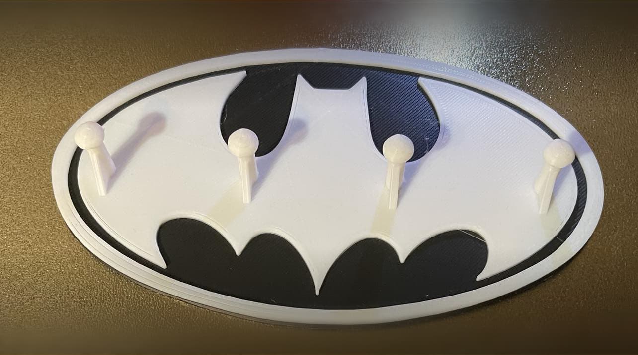 Batman Key Rack.stl 3d model