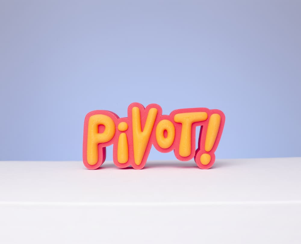 FRIENDS "Pivot", 3D Printable Standing Decoration 3d model